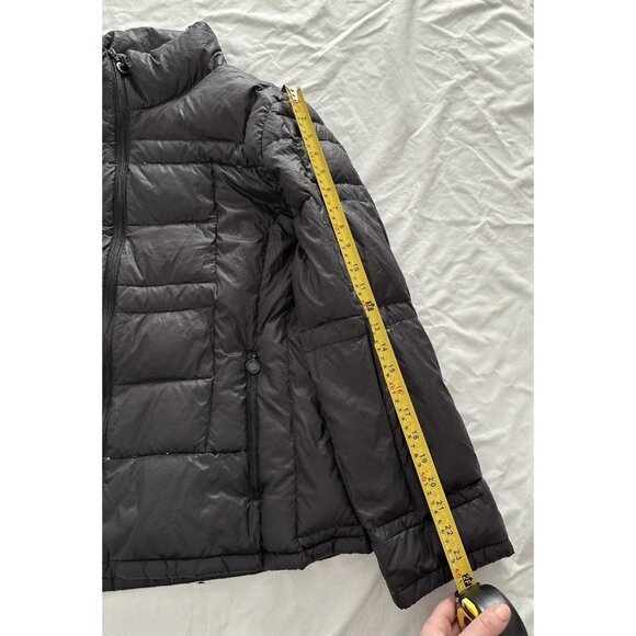 Calvin Klein Puffer Jacket Womens Packable Down Filled Black XL - Picture 6 of 8
